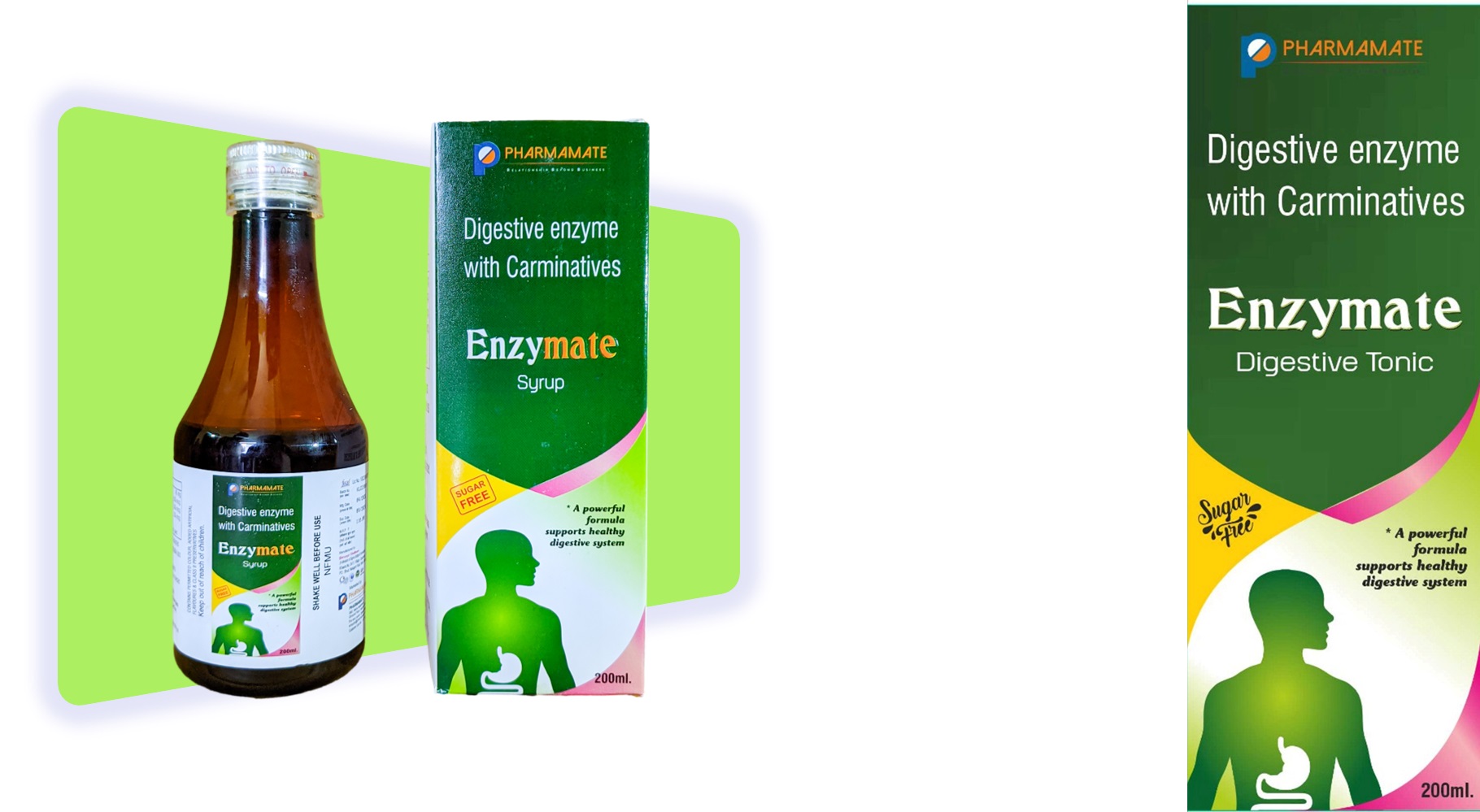 Enzymate - Digestive Syrup, Pharmamate